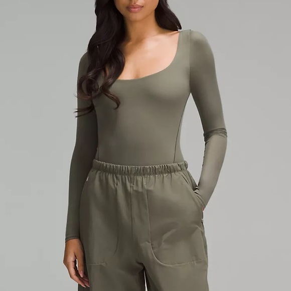 lululemon athletica Tops - 🍋NWT: LULULEMON - Wundermost Long-Sleeve Bodysuit - Size Medium